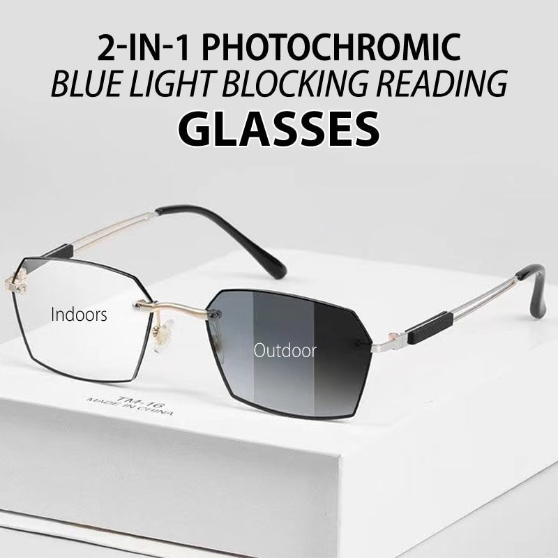 2-in-1 Photochromic Blue Light Blocking Reading Glasses🔥HOT SALE 48%🔥